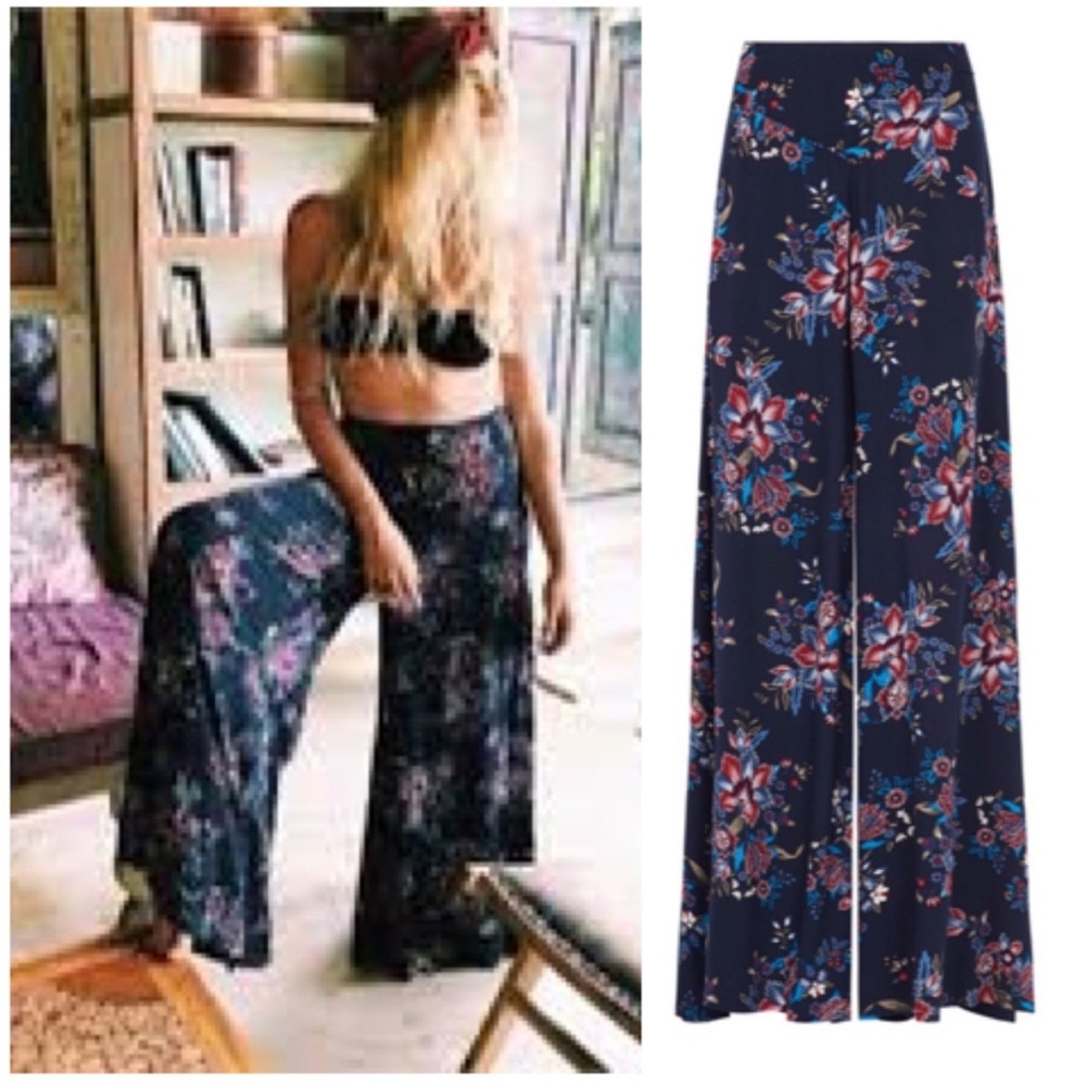 Tigerlily Ultra Wide Flare Palazzo Matano Pants Sz 2